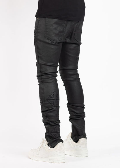 GUAPI All Black Icon Denim V2