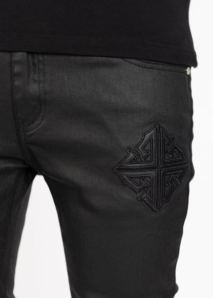 GUAPI All Black Icon Denim V2