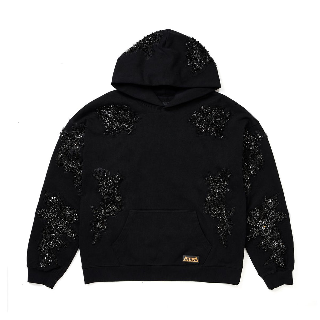 CULT X EL ALFA CRSTYAL APPLIQUE HOODIE (624B12-PH19B)