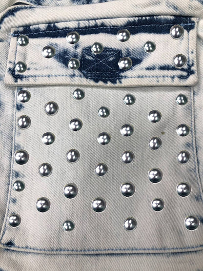 HUDSON STUDDED CARGO SHORT (567) ICE BLUE