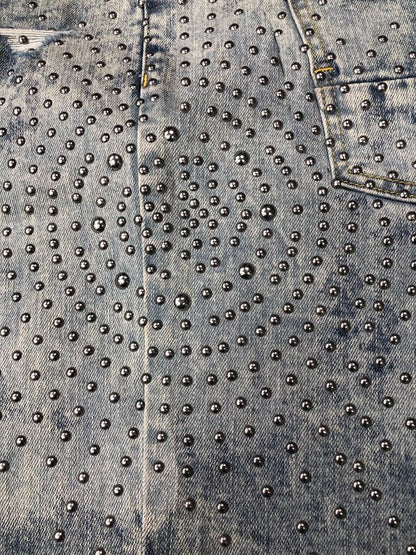 HUDSON STUDDED BURST SHORT (568) M BLUE