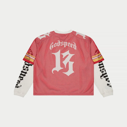 GODSPEED TD Layered Jersey (Red/Yellow)