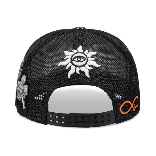 GS Forever Premium Leather Trucker Hat - Godspeed