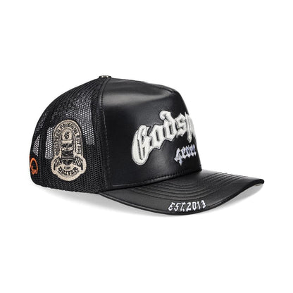 GS Forever Premium Leather Trucker Hat - Godspeed