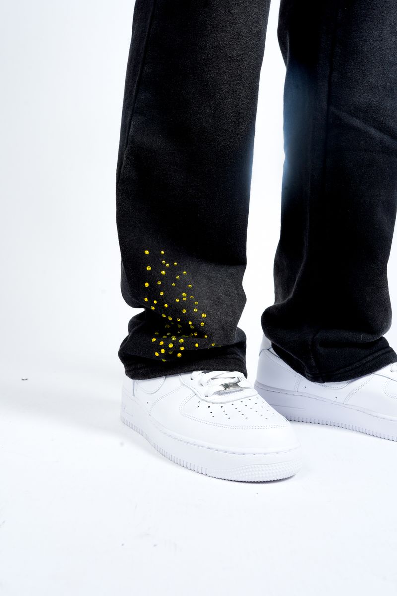 PAPER SWEATPANTS (BH2989-1 SWEATPANTS) BLACK