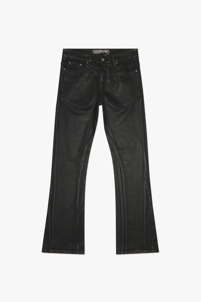 VALABASAS MR STACKED VLBS-VJ3-1005-BLACk WASH WAXED