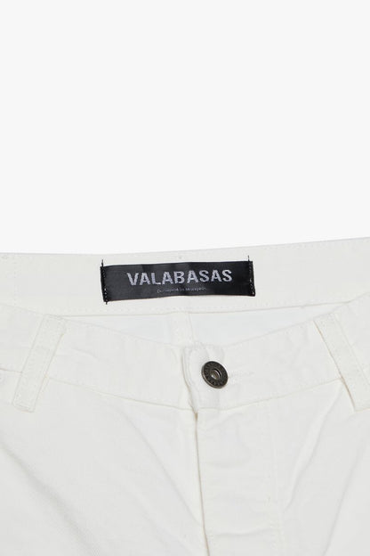 VALABASAS MR SHORTS  (VLBS-VSH2-1004) WHITE