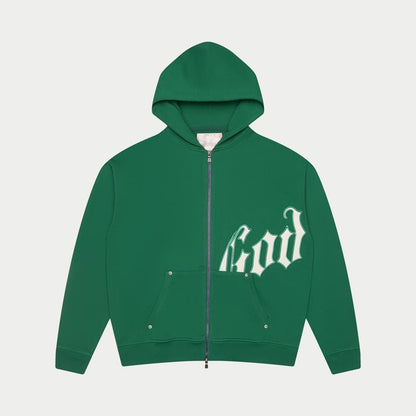 GOD SPEED OG Logo Sweatsuit V2 (Green/White)