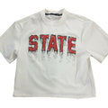 HUDSON STATE TEE 285GSM (578) WHITE