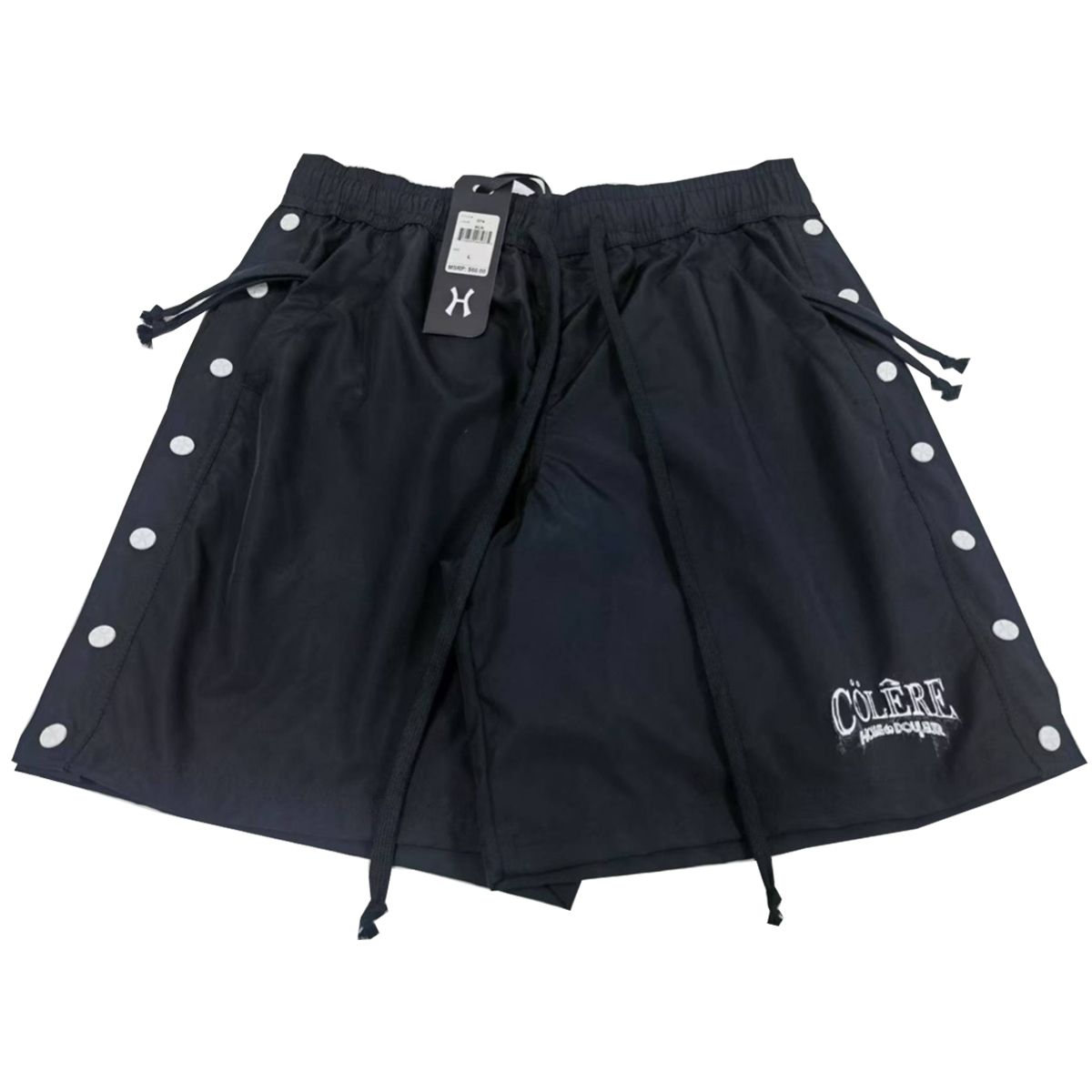 HUDSON COLERE SNAP OFF NYLON SHORT (574) BLK I’m
