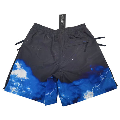 HUDSON DREAM STATE SNAP OFF NYLON SHORT (581) BLUE