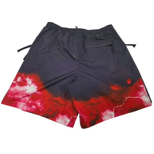 HUDSON DREAM STATE SNAP OFF NYLON SHORT (581) RED