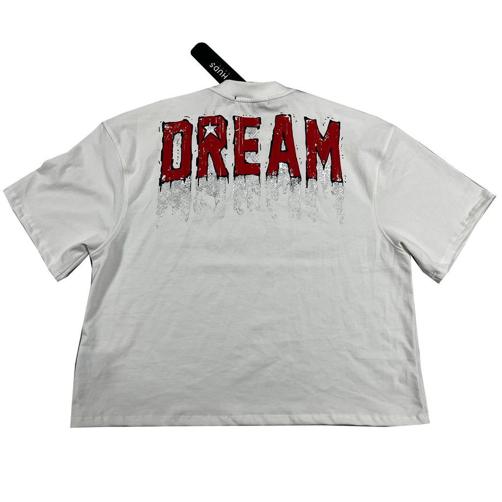 HUDSON STATE TEE 285GSM (578) WHITE