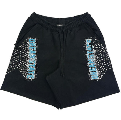 HUDSON DREAMSTATE FLEECE SHORT w/STUDS (580) BLACK