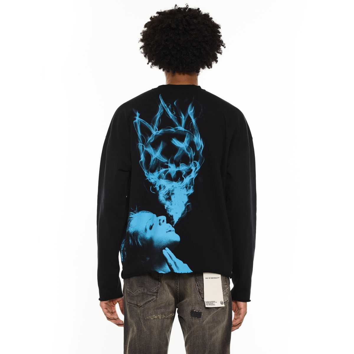 CULT CREW NOVELTY SWEATSHIRT (625B10-FC22A)