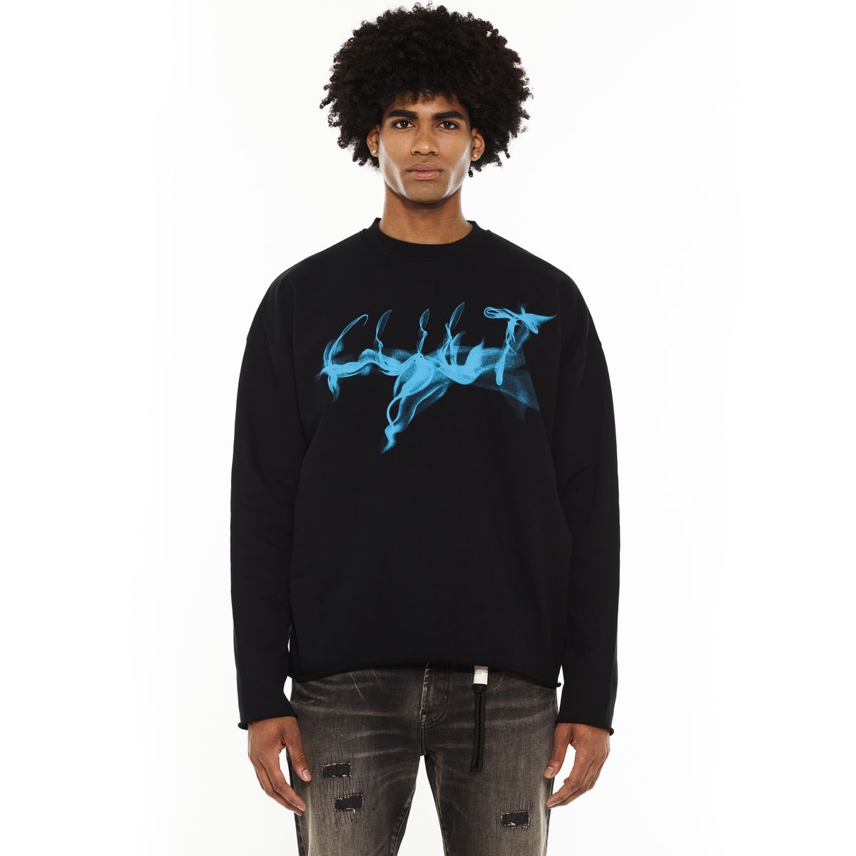 CULT CREW NOVELTY SWEATSHIRT (625B10-FC22A)