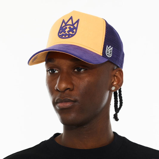 CULT LOGO MESH BACK TRUCKER HAT "SHIMUCHAN" (625BC-CH55A)