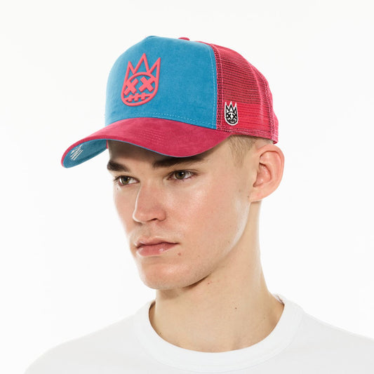 CULT LOGO MESH BACK TRUCKER HAT "SHIMUCHAN" (625BC-CH58A)
