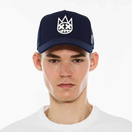 CULT CLEAN LOGO MESH BACK TRUCKER CURVED VISOR "SHIMUCHAN LOGO" (625BC-CH67A)