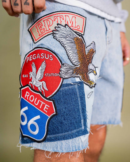 EPTM AMERICANA SHORTS (EP11839)-BLUE