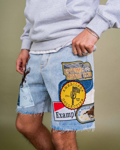 EPTM AMERICANA SHORTS (EP11839)-BLUE