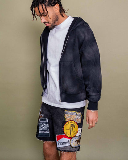 EPTM AMERICANA SHORTS (EP11840)-BLACK