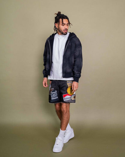 EPTM AMERICANA SHORTS (EP11840)-BLACK