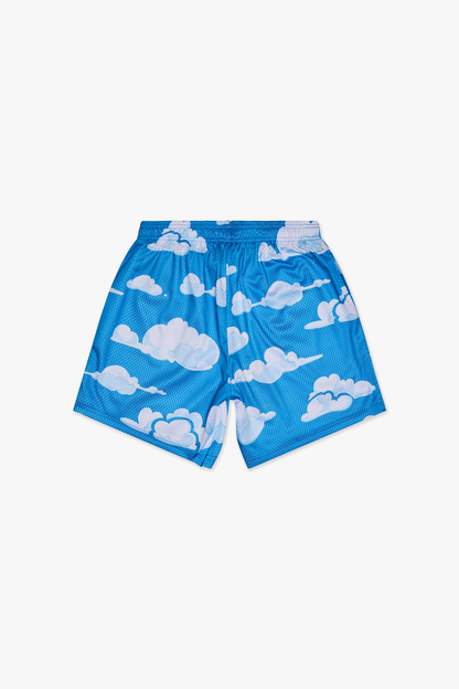 6TH NBRHD "TRY-OUTS" MESH SHORTS (BLUE WHT)