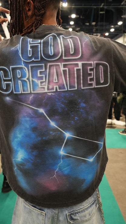 KI DENIM GOD CREATED (KDT002)