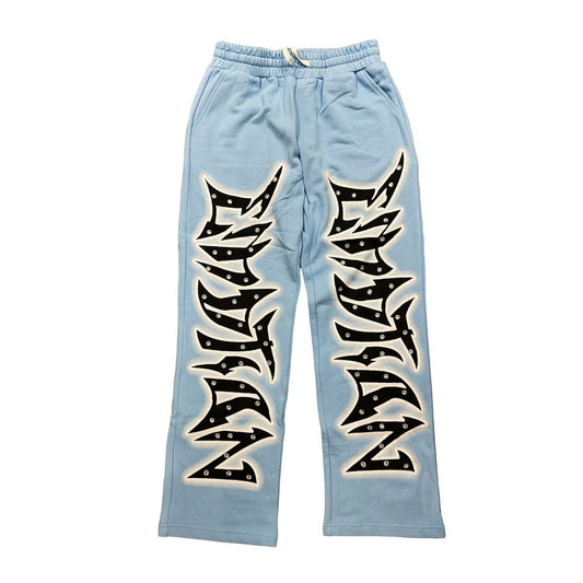 M.E. Blue Graffiti Pant