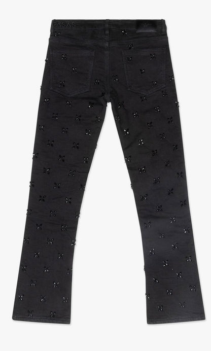 VALABASAS "STIM" STACKED (VLBS-VJ3-1007) BLK