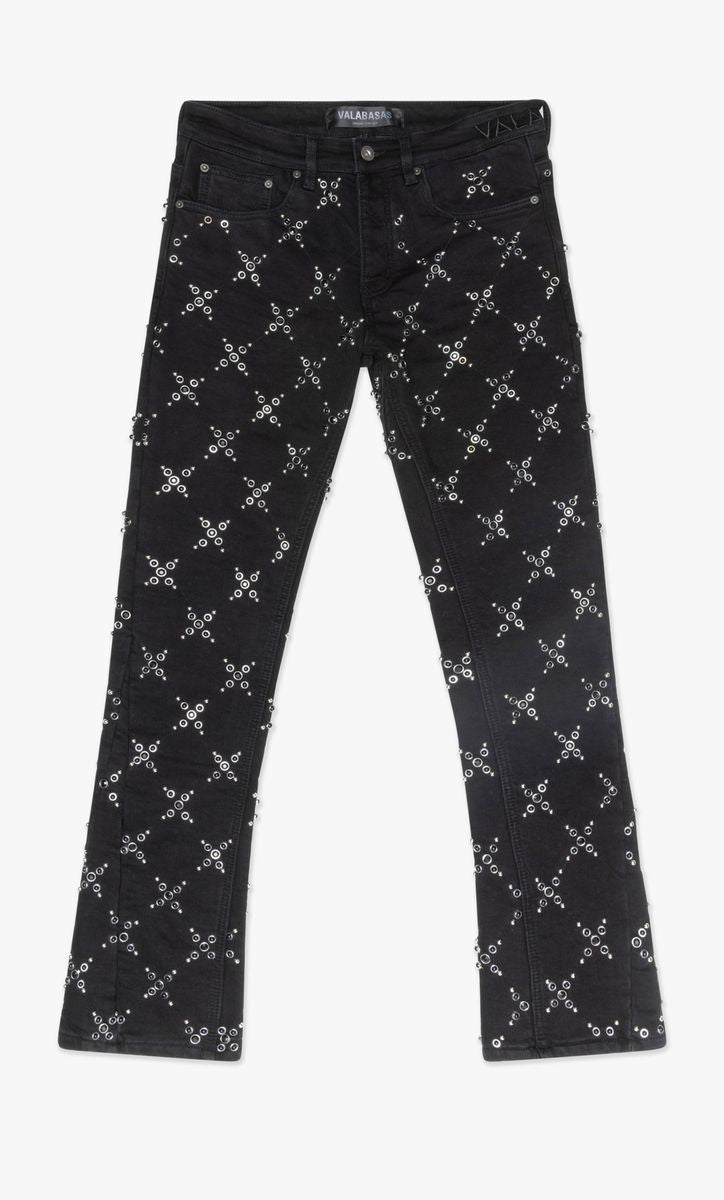 VALABASAS "POP" STACKED (VLBS-VJ5-1002) BLK WASHED