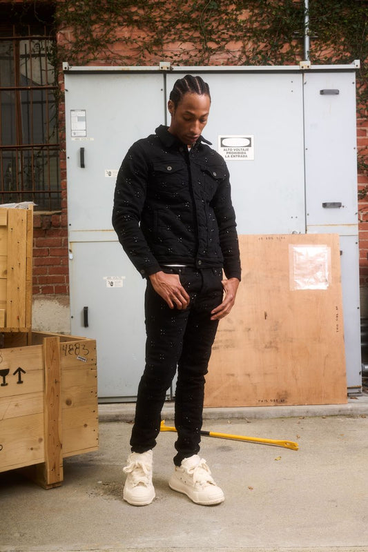 VALABASAS "STIM" STACKED (VLBS-VJ3-1007) BLK