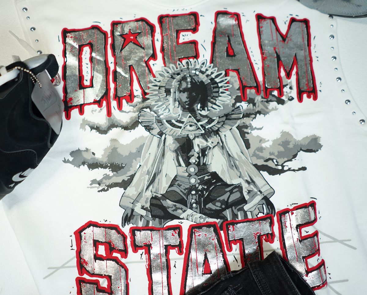 HUDSON DREAMSTATE SLEEVLESS TEE 320GSM (577) WHITE