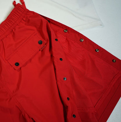 HUDSON COLERE SNAP OFF NYLON SHORT (574) RED