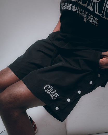 HUDSON COLERE SNAP OFF NYLON SHORT (574) BLK I’m