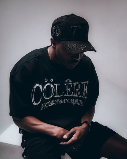 HUDSON COLERE TEE 285GSM (573)-BLK