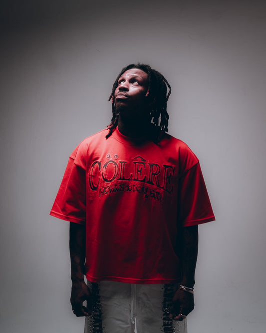 HUDSON COLERE TEE 285GSM (573)-RED