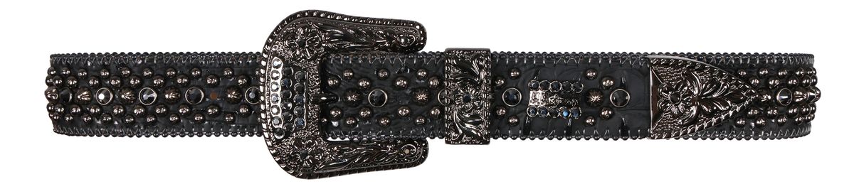 BB.SIMON BELT Trojan – Jet Hematite(380-J59-JETHEM-BF)