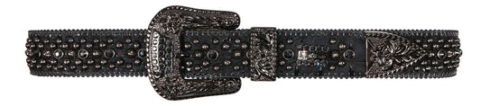 BB.SIMON BELT Trojan – Jet Hematite(380-J59-JETHEM-BF)