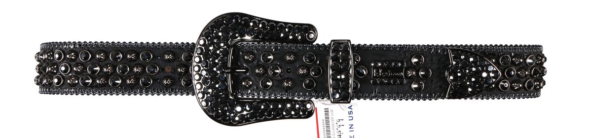 BB.SIMON BELT Lavasan Black Jet(2617 -J59-Jet-BF)