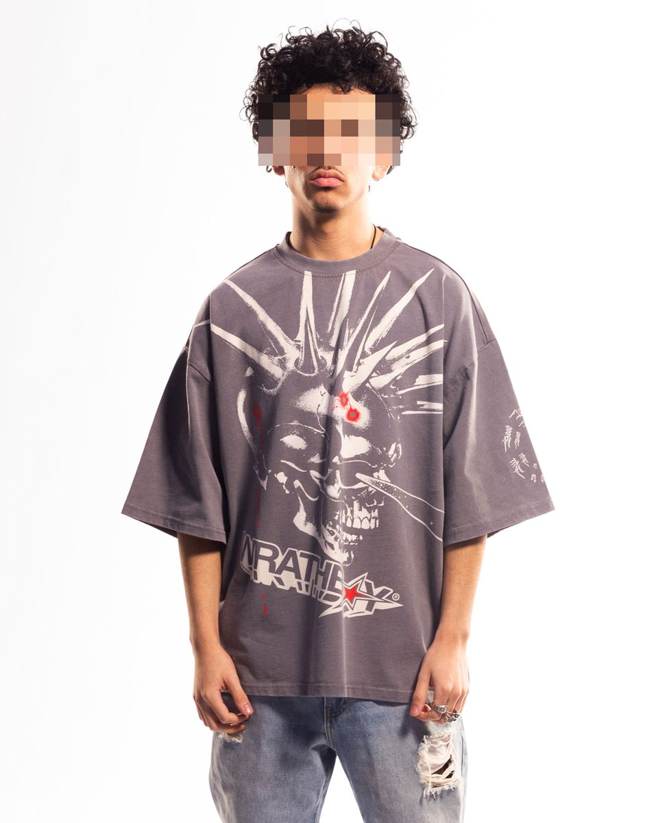 WRATHBOY WRATH AND REVENGE TSHIRT (WB05-092-VGY)