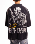 WRATHBOY GET EVEN TSHIRT (WB05-094-BLK)