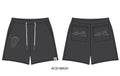MR WAVE  RESIDENTIAL SHORTS MR-5008 (ACID BLACK)