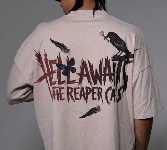 STRAY WIDE & CROP FIT T SHIRT ST1364-BON