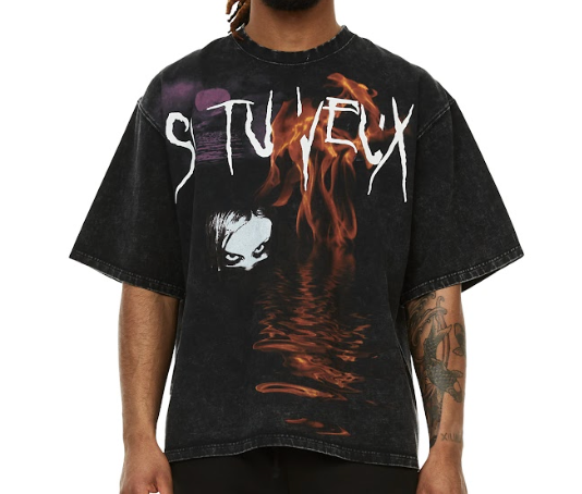 SI TU VEUX REQUINS (TV0246) BLACK WASH