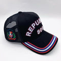 HUDSON REPUBLICA SUEDE TRUCKER HAT (CD0328)