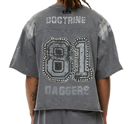 DOCTRINE CHEESE HEAD FOOTBALL JERSEY (DB0315 / DB0316)