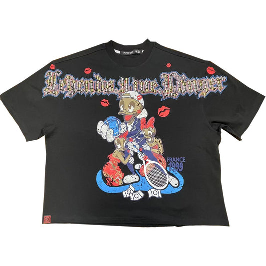 HUDSON LEGENDS TEE 285GSM (593) BLACK
