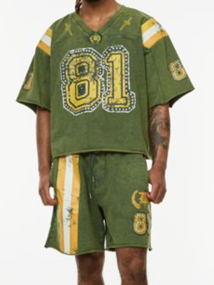 DOCTRINE CHEESE HEAD FOOTBALL JERSEY (DB0315 / DB0316)